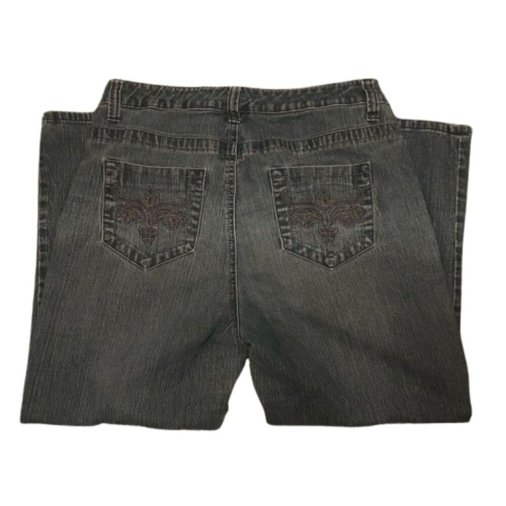 Sonoma Straight Leg Pedal Pusher Jeans Size 8 Mid Rise